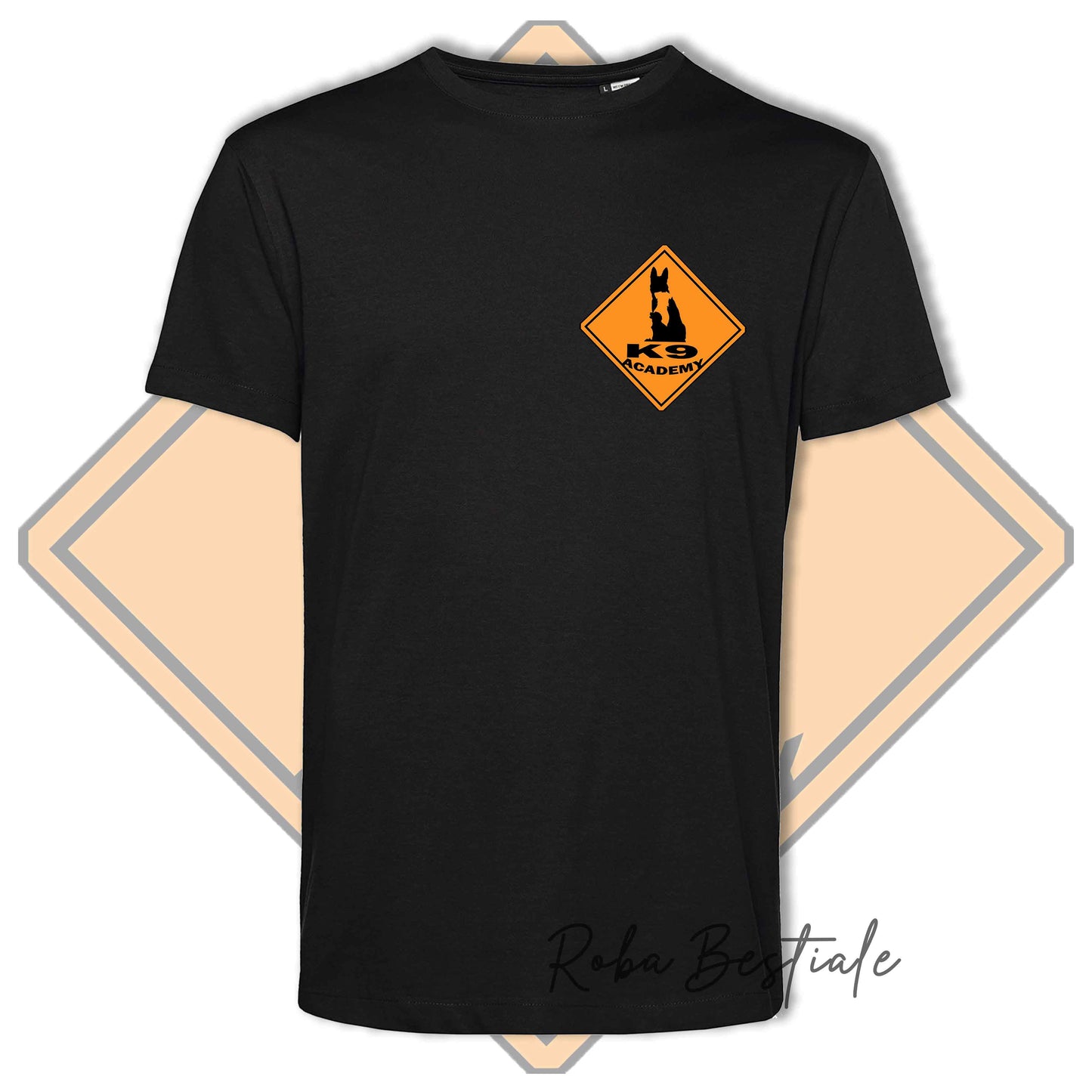 T-Shirt K9 ACADEMY - NERA, Uomo o Donna - dalla XS alla 5XL