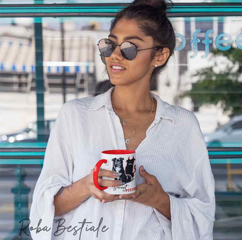 SPRING LOVE Mug - BELGIAN SHEPHERD MALINOIS