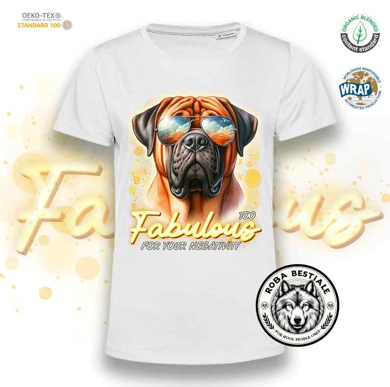 T-Shirt TOO FABULOUS - TOSA INU