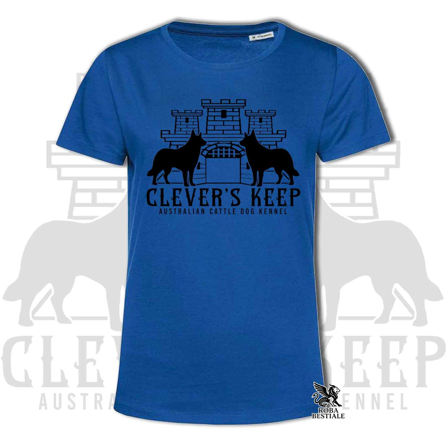 T-shirt CLEVER'S KEEP - Stampa NERA - Uomo o Donna, in tanti colori - dalla XS alla 5XL