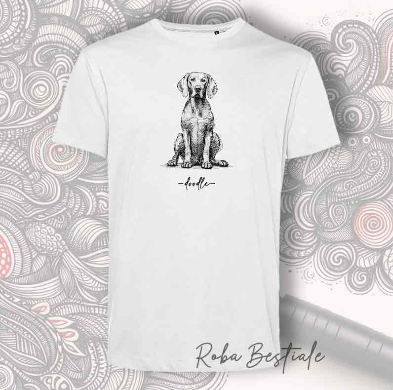 DOODLE T-Shirt - WEIMARANER