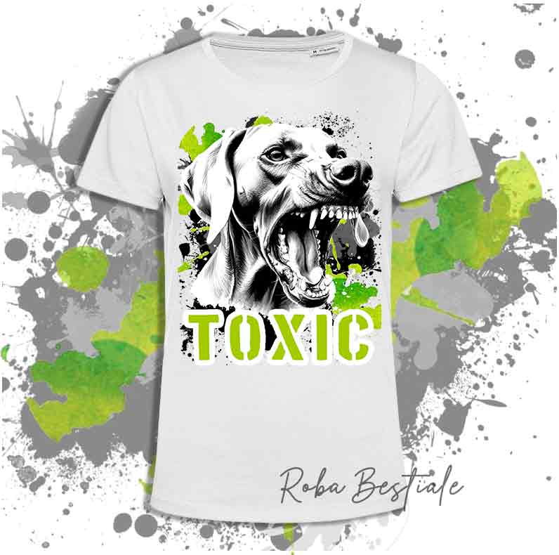T-Shirt TOXIC - WEIMARANER
