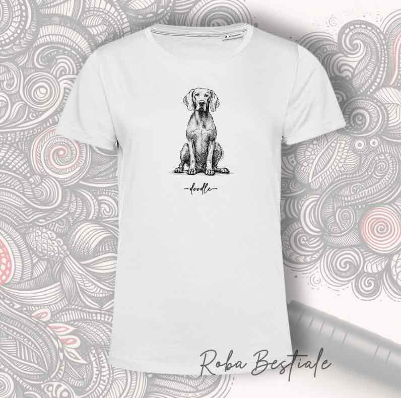 DOODLE T-Shirt - WEIMARANER