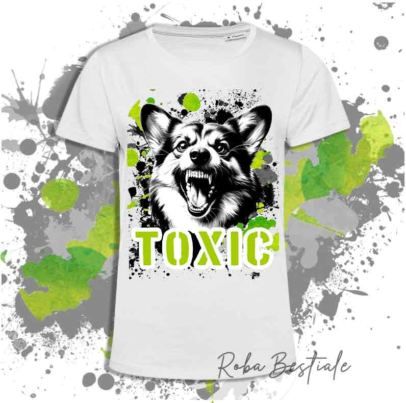 TOXIC T-Shirt - WELSH CORGI CARDIGAN