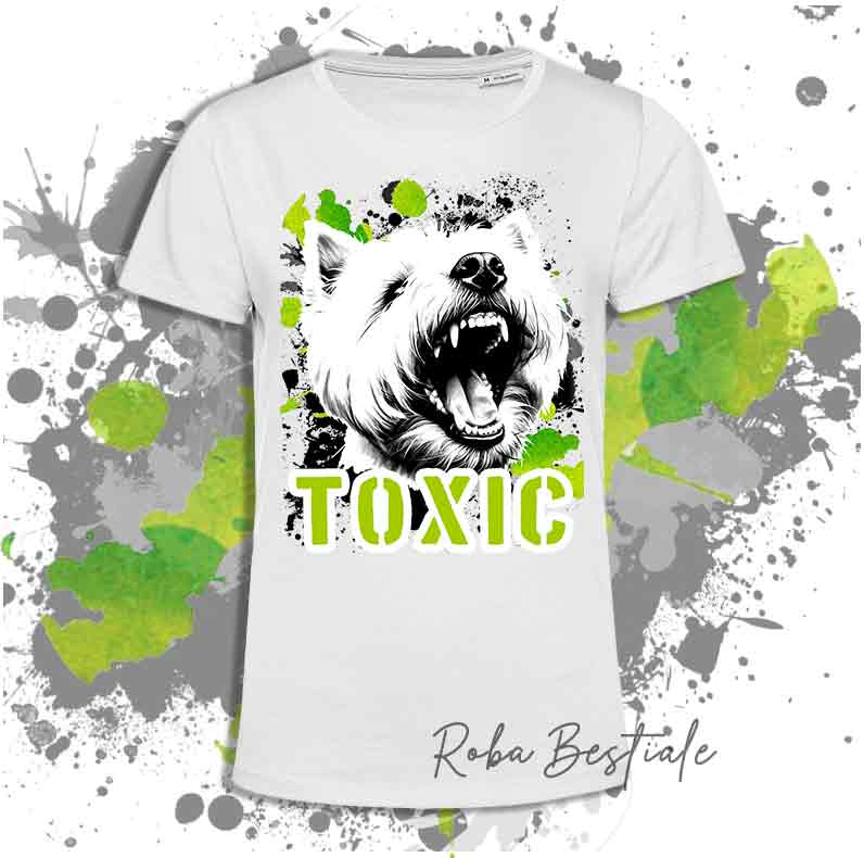 T-Shirt TOXIC - WEST HIGHLAND WHITE TERRIER