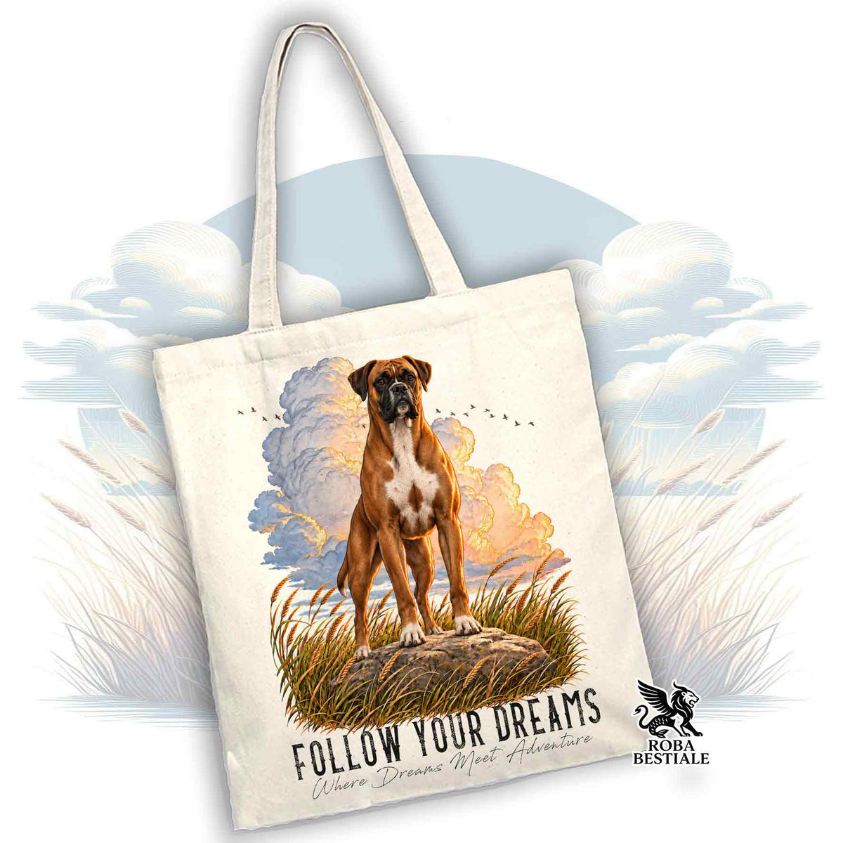 Tote Bag BOXER Fulvo - Collezione Dream