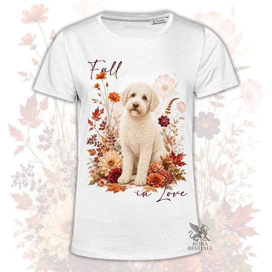 T-Shirt LAGOTTO ROMAGNOLO Bianco Sporco - Collezione Fall...in Love