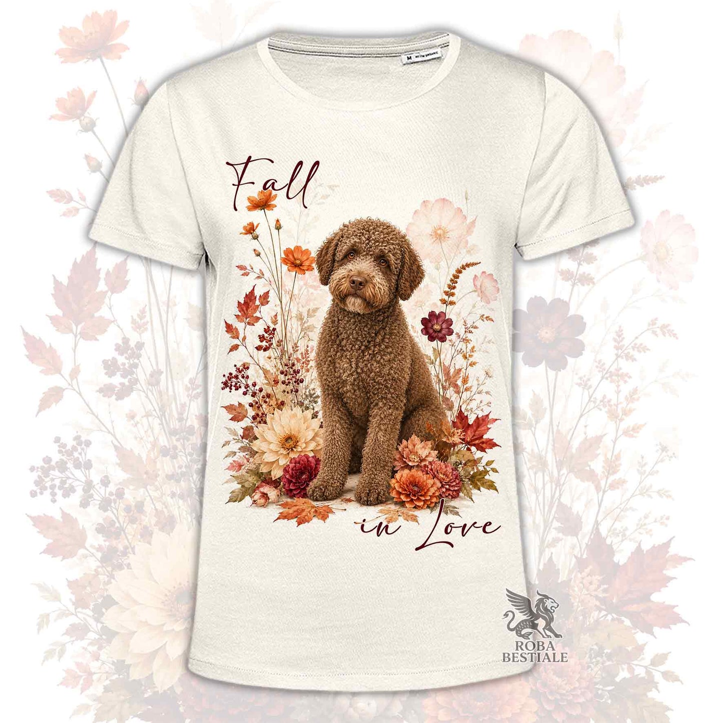 T-Shirt LAGOTTO ROMAGNOLO Marrone - Collezione Fall...in Love