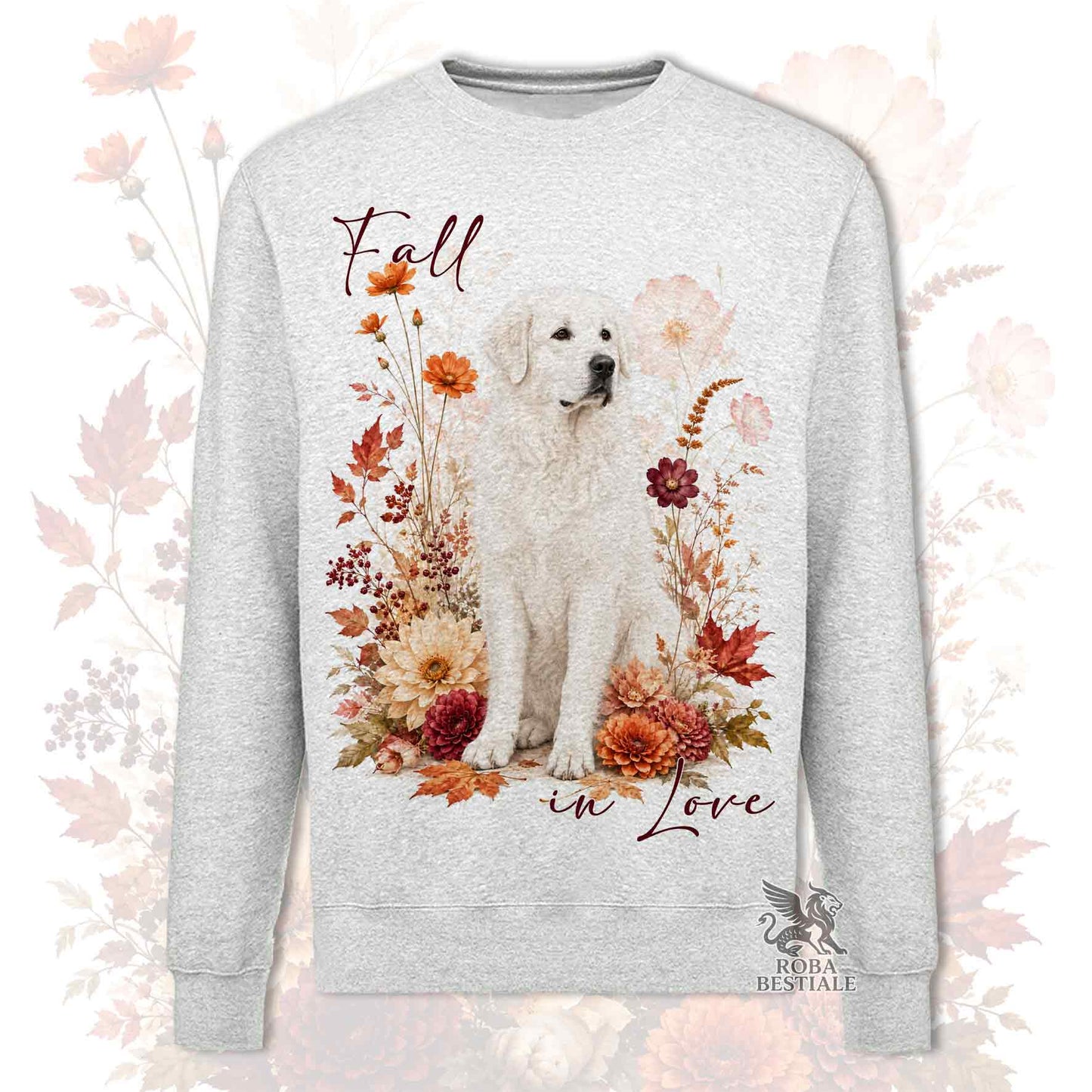Felpa PASTORE ABRUZZESE MAREMMANO - Girocollo - Collezione Fall...in Love