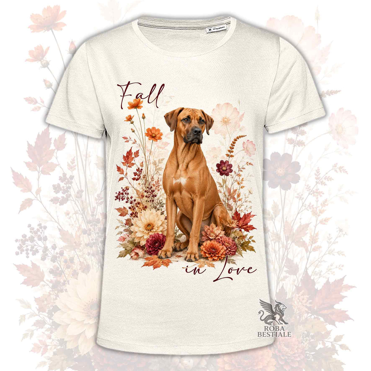 T-Shirt RHODESIAN RIDGEBACK - Collezione Fall...in Love