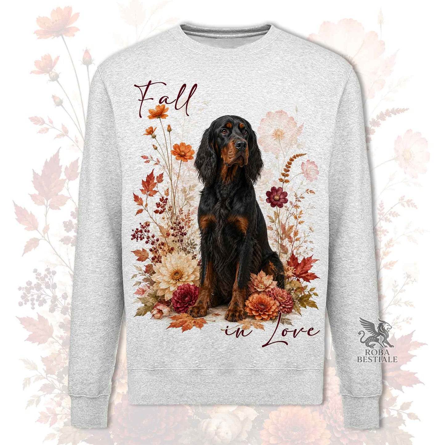 Felpa SETTER GORDON - Girocollo - Collezione Fall...in Love