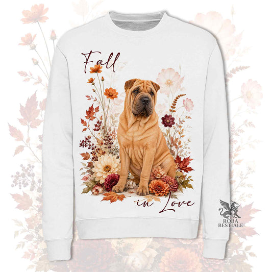 Felpa SHAR PEI Fulvo - Girocollo - Collezione Fall...in Love