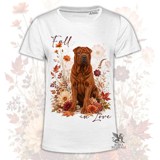 T-Shirt SHAR PEI Rosso - Collezione Fall...in Love
