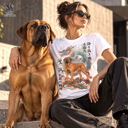 T-Shirt TOSA INU Fulvo - Collezione Dragon