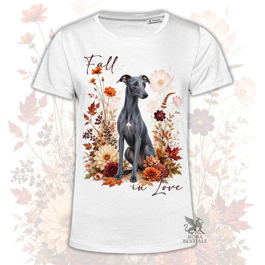 T-Shirt WHIPPET Blue - Collezione Fall...in Love