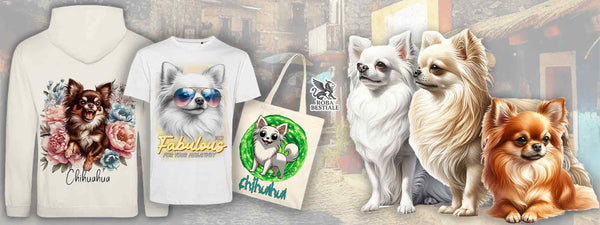 Chihuahua a pelo lungo