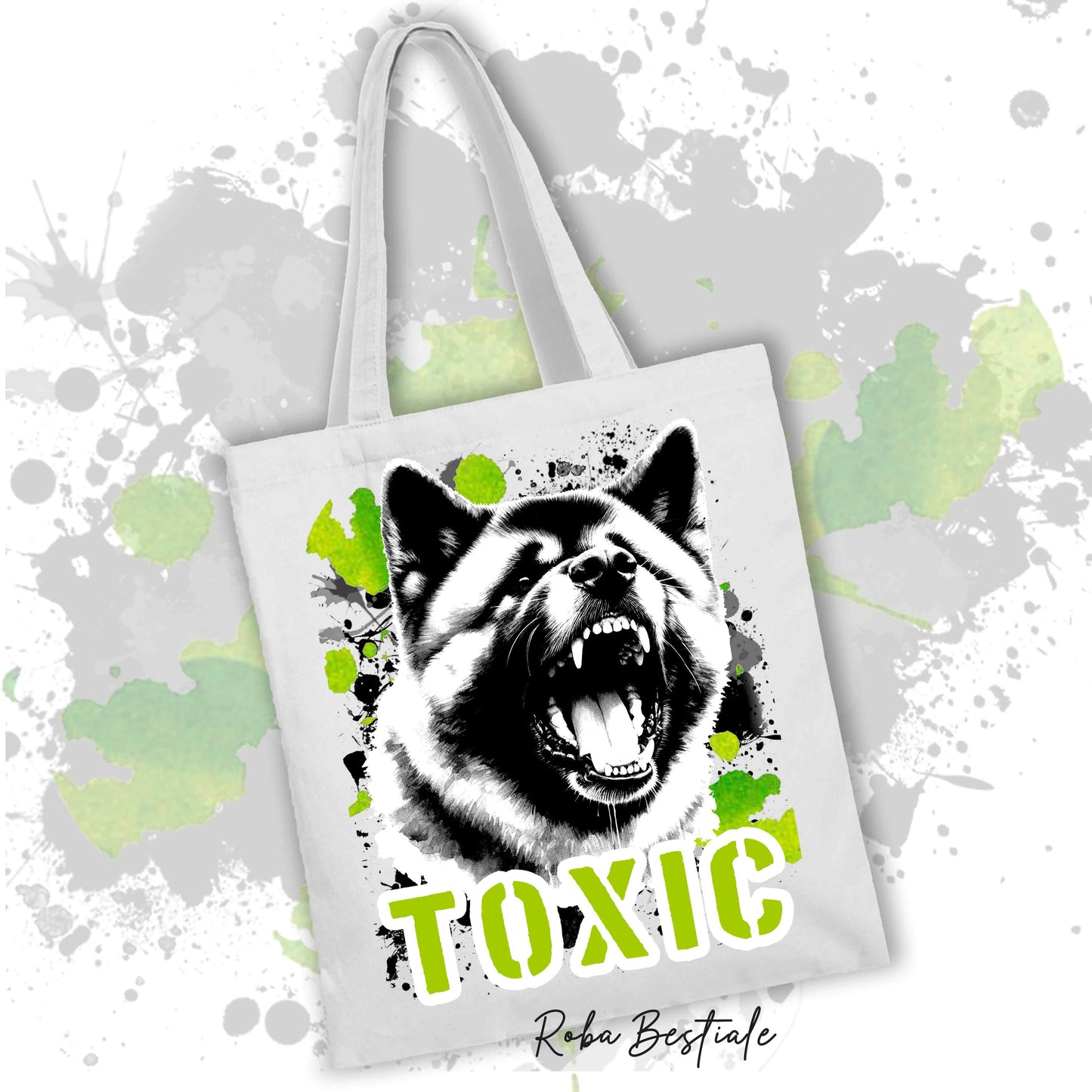 TOXIC Shopper - AMERICAN AKITA