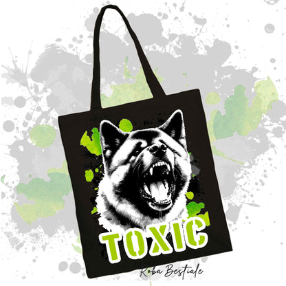 Sac Fourre-tout AKITA AMÉRICAIN - Collection Toxic