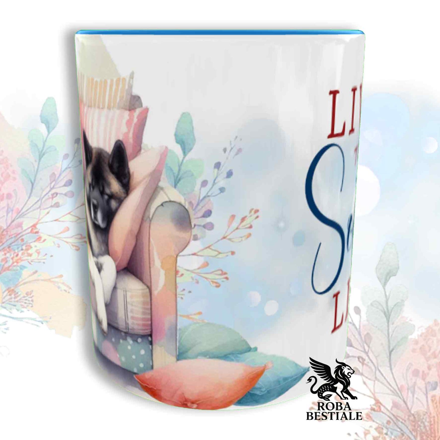 Tazza SOFT LIFE - AKITA AMERICANO Tigrato - In Ceramica, colore a scelta - 330 ml