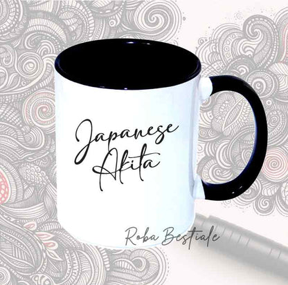 Tazza DOODLE - AKITA INU Rosso
