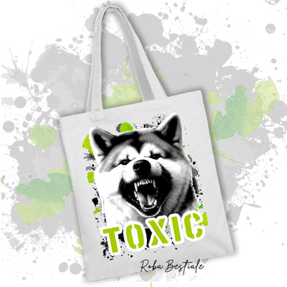 Tote Bag AKITA INU - Collezione Toxic