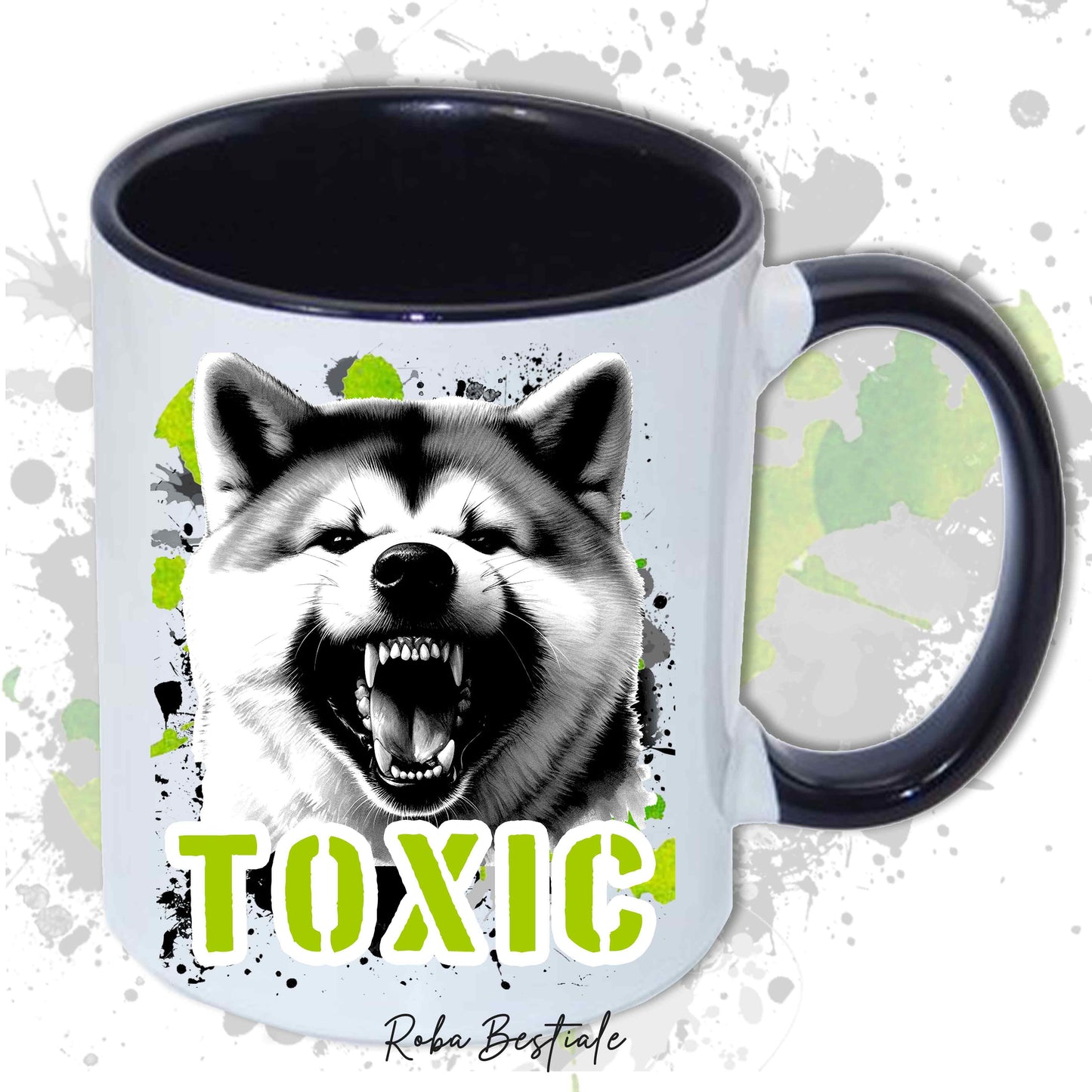 TOXIC Mug - AKITA INU Red