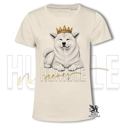 T-shirt AKITA INU Rosso - Collezione NEVER HUMBLE