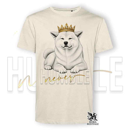 T-shirt AKITA INU Rosso - Collezione NEVER HUMBLE