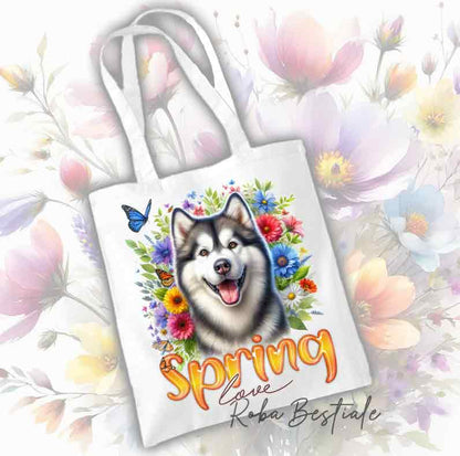 Sac fourre-tout ALASKAN MALAMUTE - Collection Spring Love