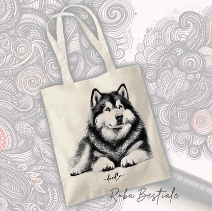 Shopper DOODLE - ALASKAN MALAMUTE