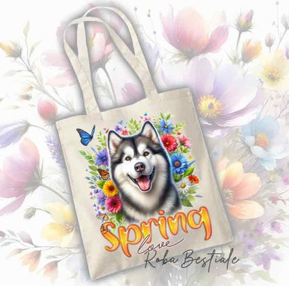 Sac fourre-tout ALASKAN MALAMUTE - Collection Spring Love