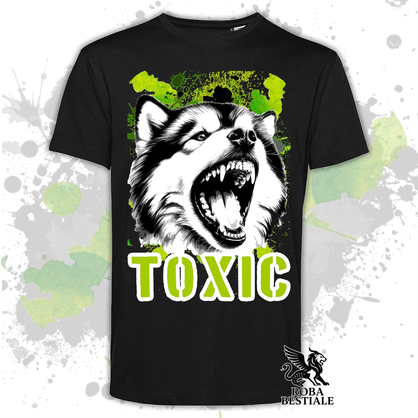 TOXIC T-Shirt - ALASKAN MALAMUTE - Men or Women - XS to 5XL