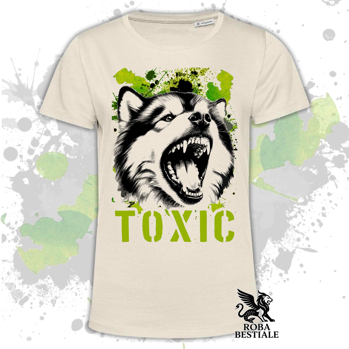 TOXIC T-Shirt - ALASKAN MALAMUTE - Men or Women - XS to 5XL