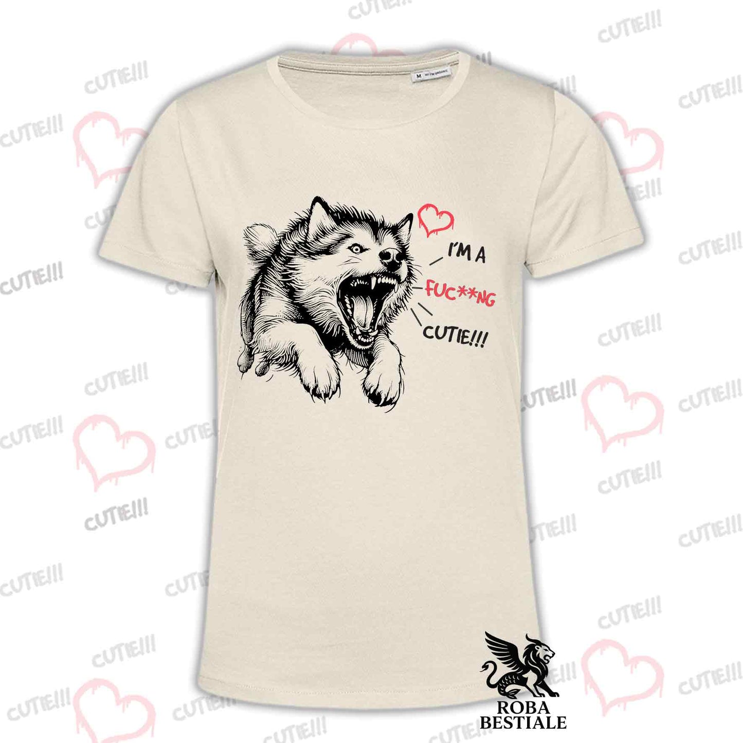 I'M A FUC**NG CUTIE T-Shirt - ALASKAN MALAMUTE - Men or Women - XS to 5XL