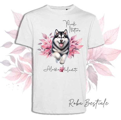 T-Shirt ALASKAN MALAMUTE - Collezione Pink Nature