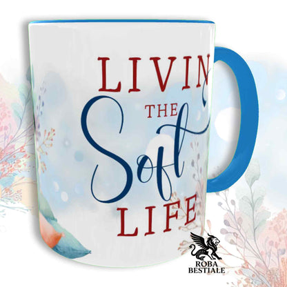Tazza SOFT LIFE - ALASKAN MALAMUTE Nero - In Ceramica, colore a scelta - 330 ml