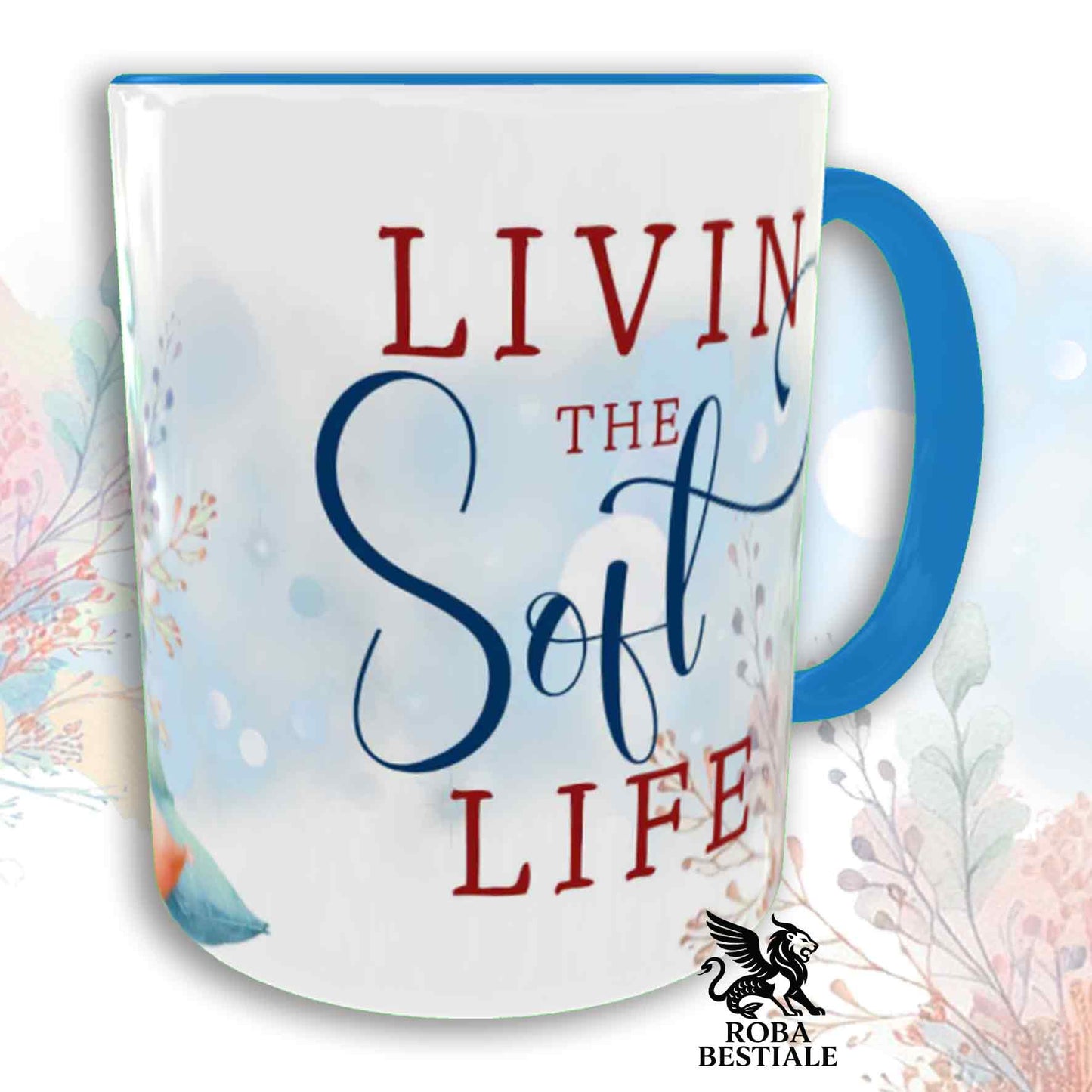 Tazza SOFT LIFE - AMERICAN STAFFODSHIRE TERRIER Bianco Nero - In Ceramica, colore a scelta - 330 ml