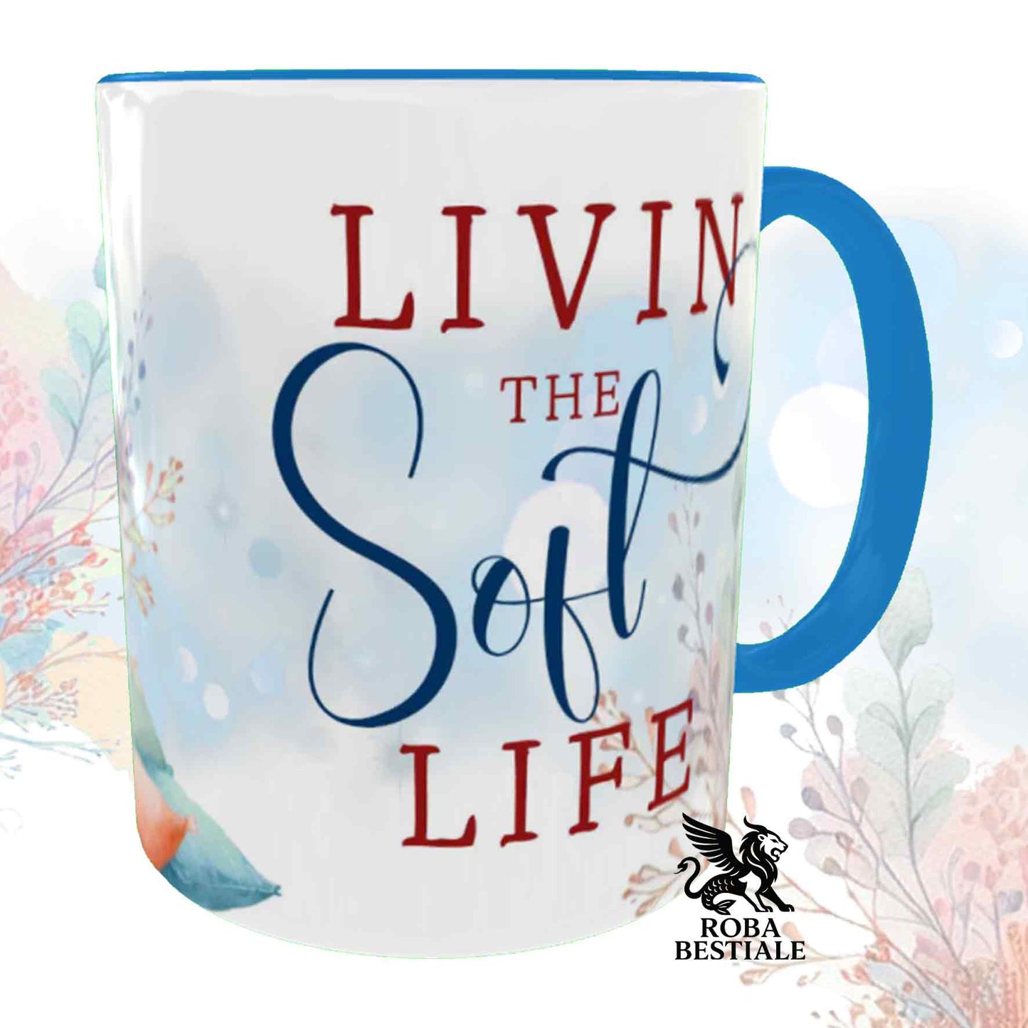 Tazza SOFT LIFE - AMERICAN STAFFODSHIRE TERRIER Grigio - In Ceramica, colore a scelta - 330 ml