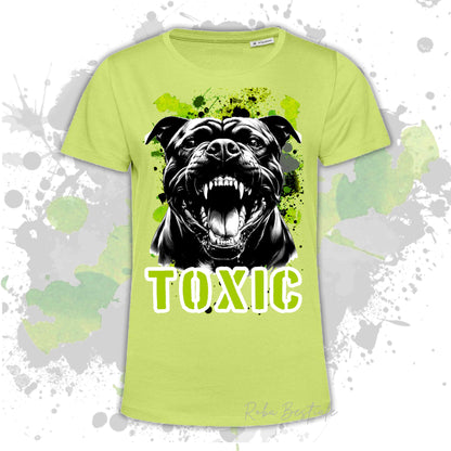T-Shirt TOXIC - AMERICAN STAFFORDSHIRE TERRIER - Uomo o Donna, disponibile in tanti colori - dalla XS alla 5XL