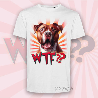 T-Shirt AMERICAN STAFFORDSHIRE TERRIER ROUGE - Collection WTF??