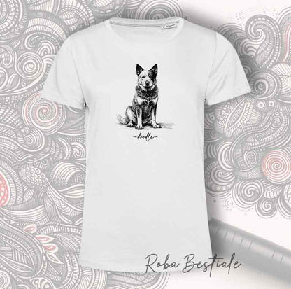 T-Shirt DOODLE - AUSTRALIAN CATTLE DOG