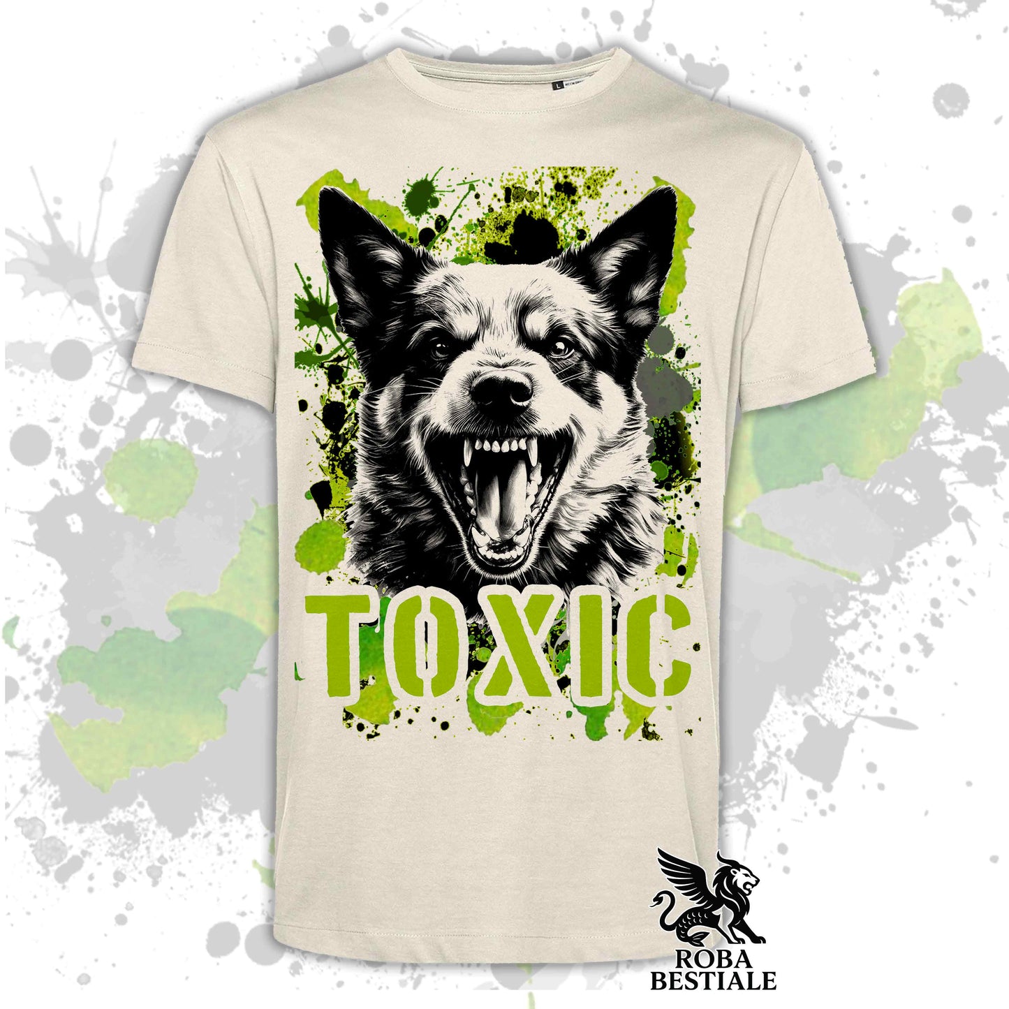 TOXIC T-shirt - AUSTRALIAN CATTLE DOG - Men or Women - XS to 5XL