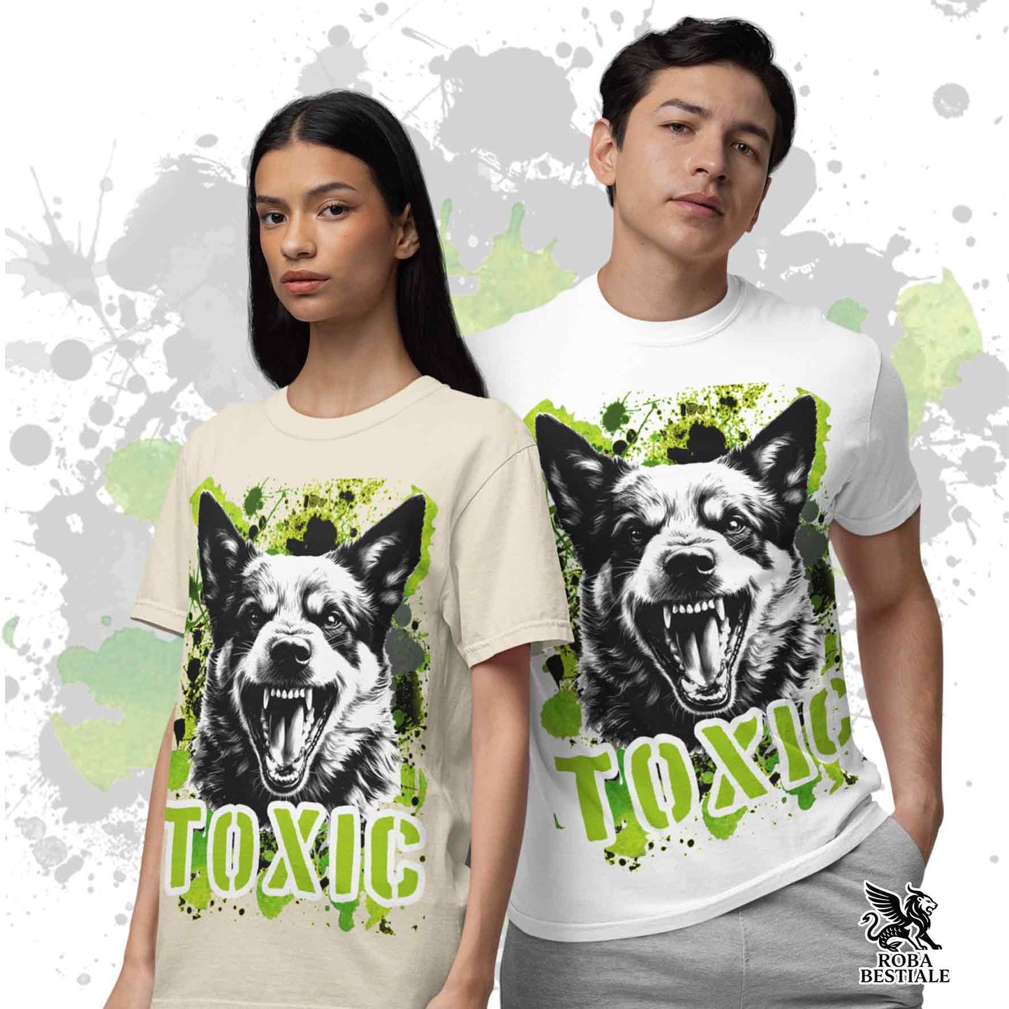 TOXIC T-shirt - AUSTRALIAN CATTLE DOG - Men or Women - XS to 5XL