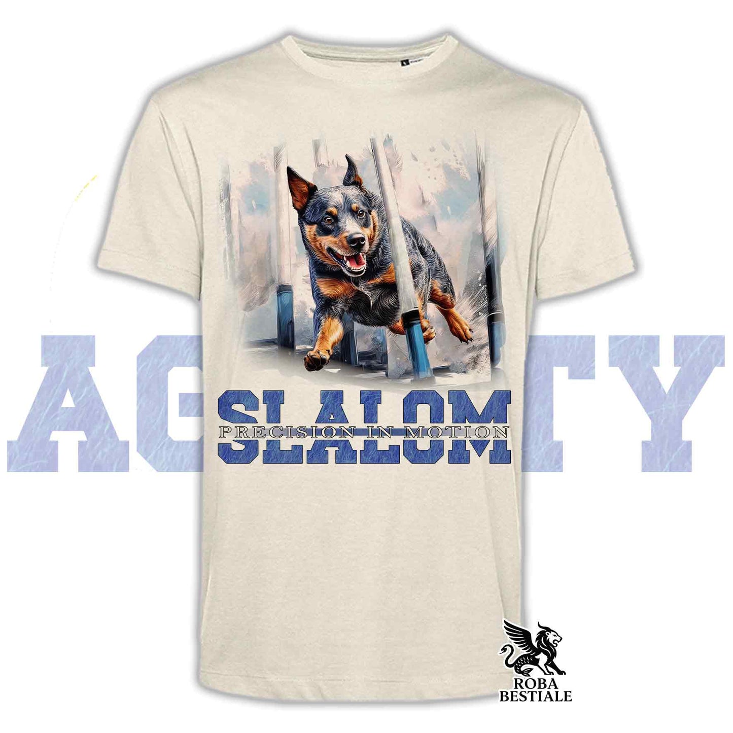 TREIBBALL T-Shirt - AUSTRALIAN SHEPHERD Blue Merle