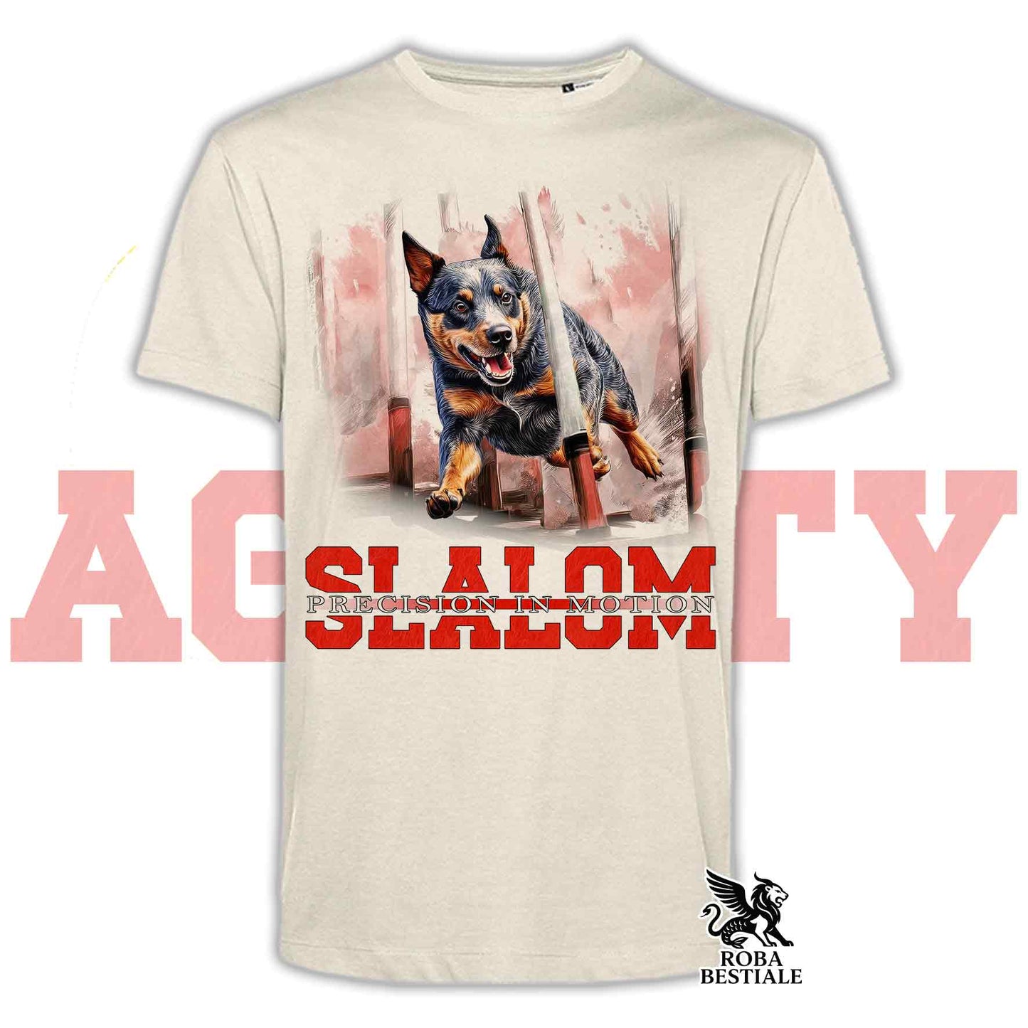 TREIBBALL T-Shirt - AUSTRALIAN SHEPHERD Blue Merle