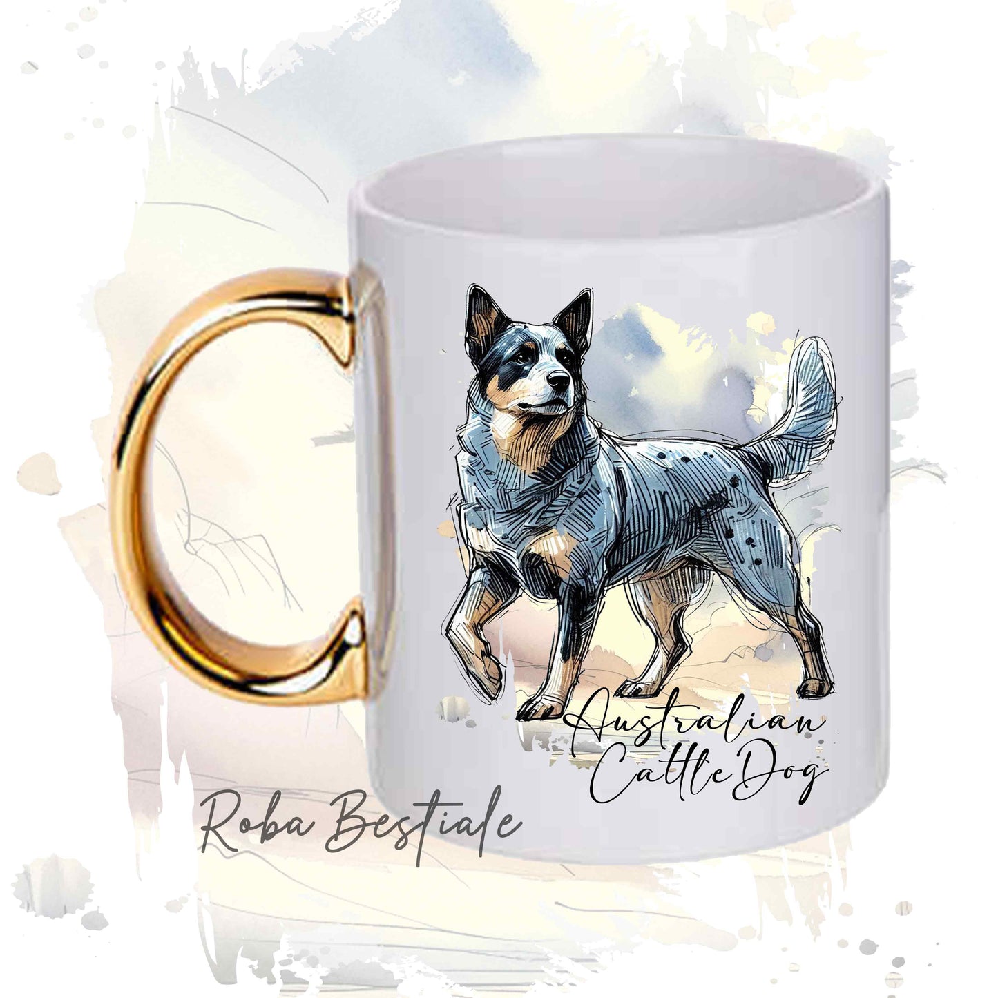 DOODLE mug - AMERICAN AKITA