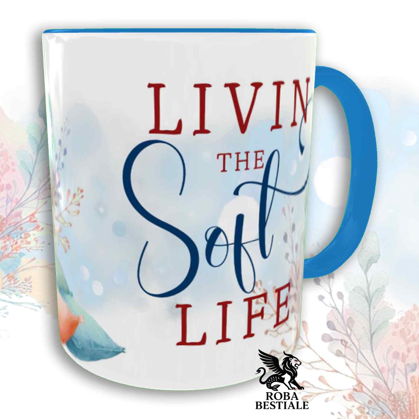 Tazza SOFT LIFE - AUSTRALIAN CATTLE DOG Blue - In Ceramica, colore a scelta - 330 ml