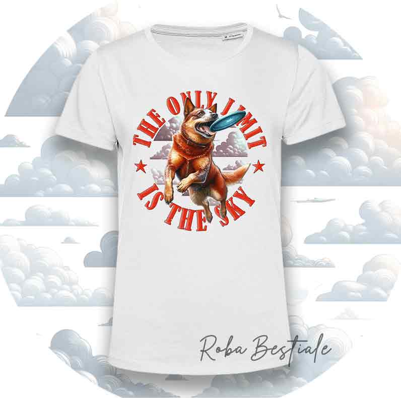 T-Shirt SKY LIMIT - AUSTRALIAN CATTLE DOG Red