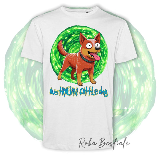 RICK &amp; MORTY - LABRADOR RETRIEVER Chocolate T-Shirt