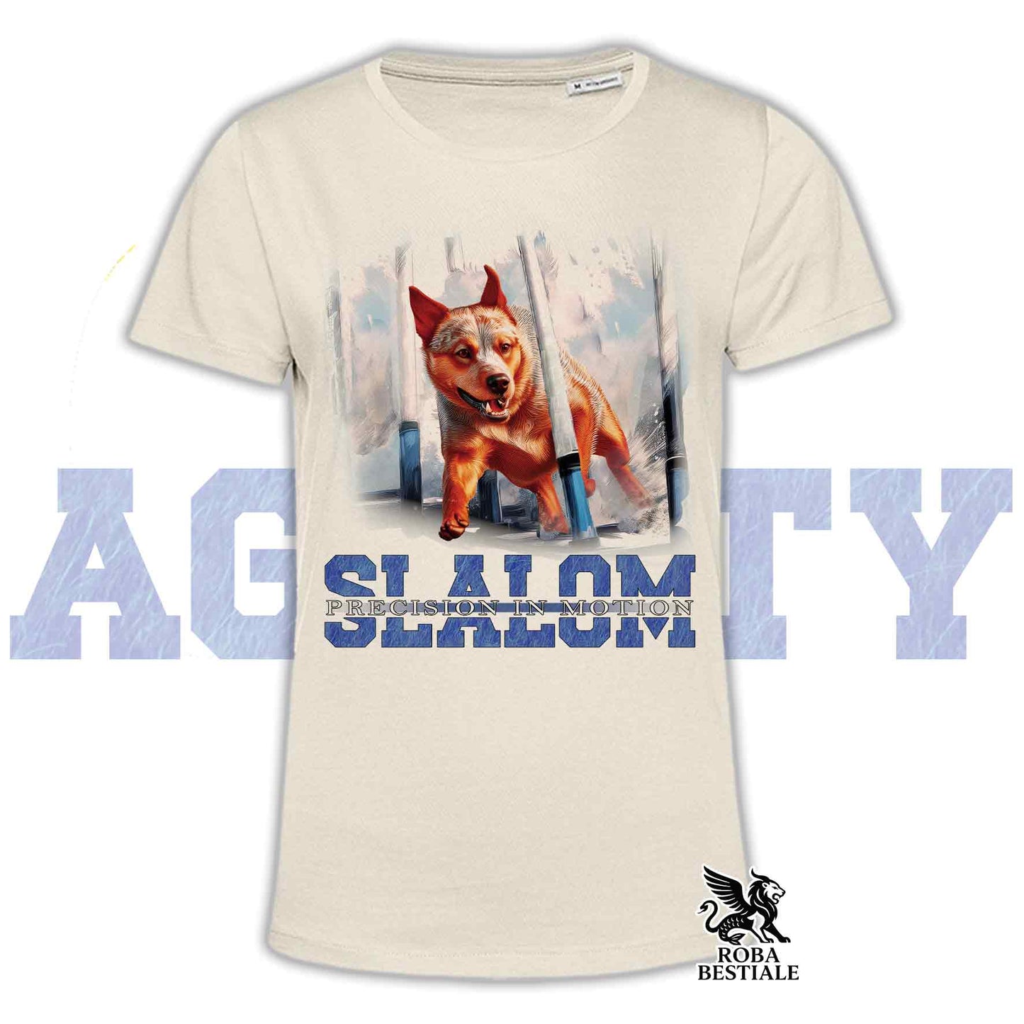 TREIBBALL T-Shirt - AUSTRALIAN SHEPHERD Blue Merle